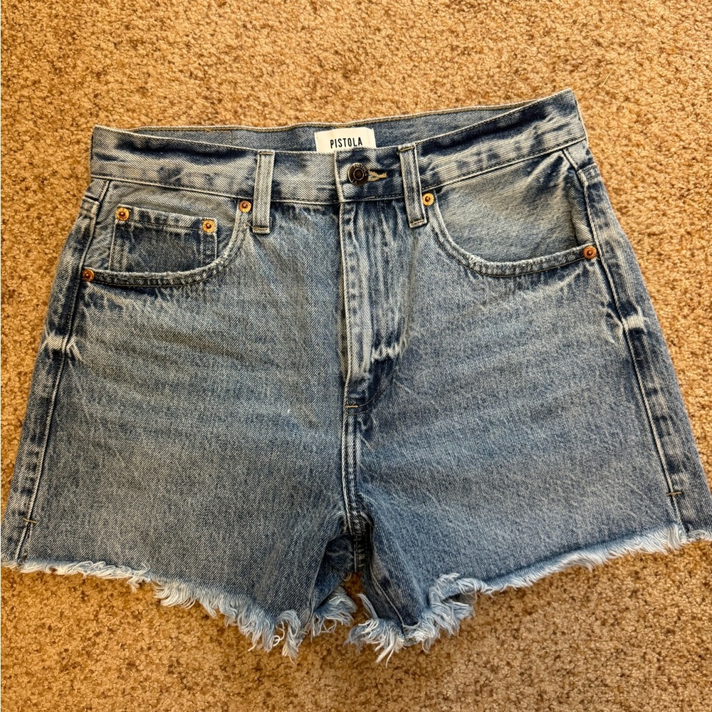 Pistola Cut Off Short- medium wash size 27